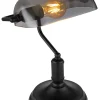 Globo lighting Tischleuchten<Tischleuchte "Antique" in Schwarz - (L)26,5 x (B)18 x (H)37 cm