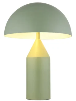 Globo lighting Tischleuchten<Tischleuchte ''Atoma'' in Grün - (H)39 x Ø 28 cm