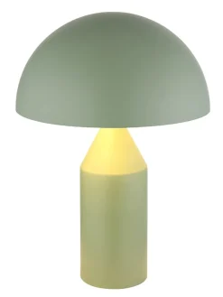 Globo lighting Tischleuchten<Tischleuchte ''Atoma'' in Grün - (H)39 x Ø 28 cm