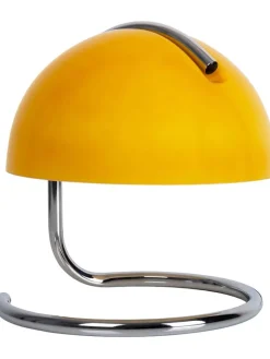 näve Tischleuchten<Tischleuchte "Burano" in Gelb - (H)25 x Ø 23,5 cm