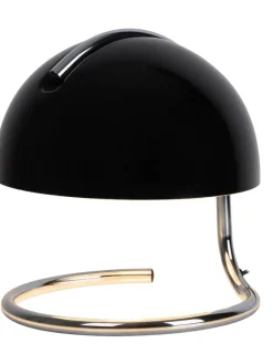 näve Tischleuchten<Tischleuchte "Burano" in Schwarz - (H)25 x Ø 23,5 cm