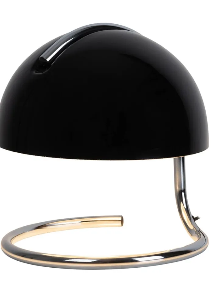 näve Tischleuchten<Tischleuchte "Burano" in Schwarz - (H)25 x Ø 23,5 cm