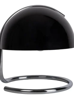 näve Tischleuchten<Tischleuchte "Burano" in Schwarz - (H)25 x Ø 23,5 cm