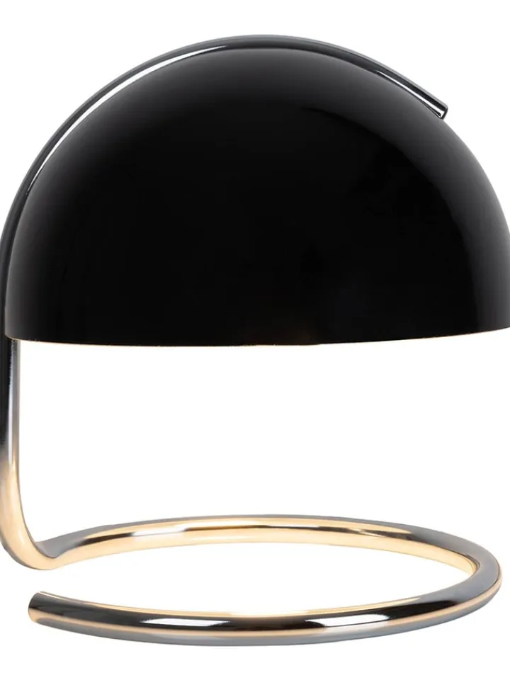 näve Tischleuchten<Tischleuchte "Burano" in Schwarz - (H)25 x Ø 23,5 cm