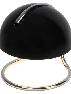 näve Tischleuchten<Tischleuchte "Burano" in Schwarz - (H)25 x Ø 23,5 cm