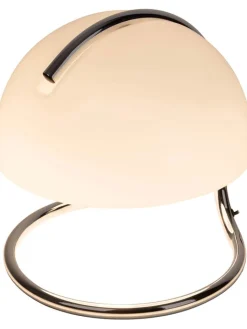 näve Tischleuchten<Tischleuchte "Burano" in Weiß - (H)25 x Ø 23,5 cm