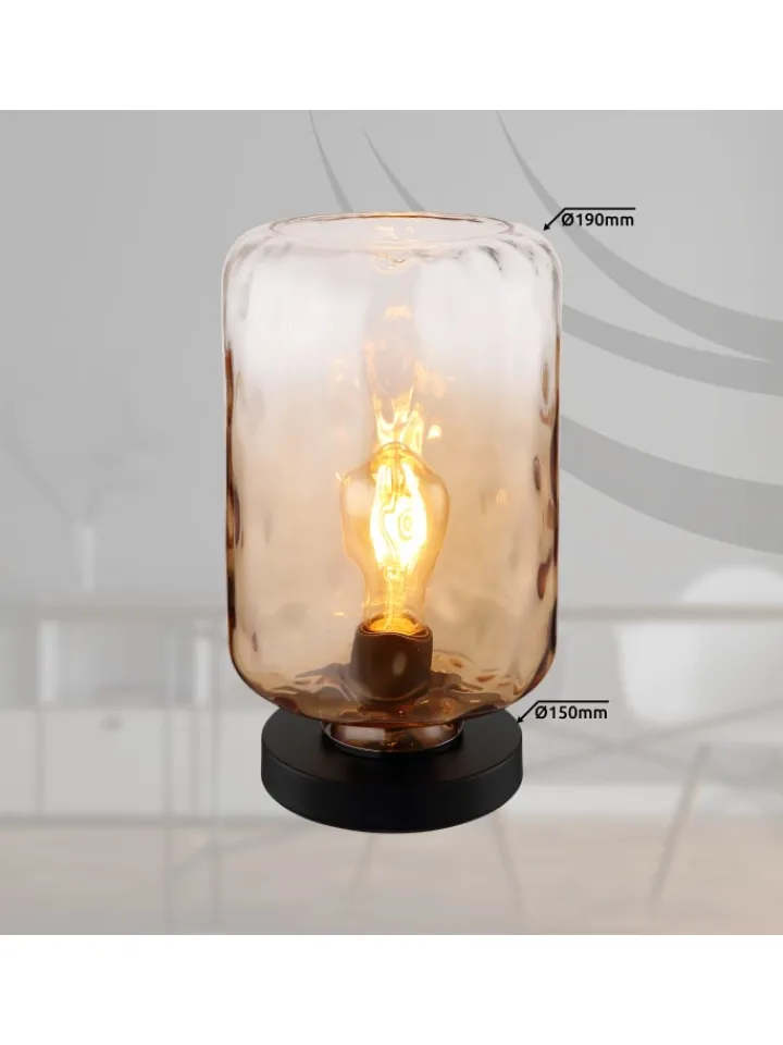 Globo lighting Tischleuchten<Tischleuchte "DARINA" in black