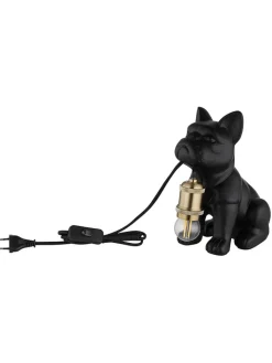 Globo lighting Tischleuchten<Tischleuchte ''Dogo'' in Schwarz - (B)19,5 x (H)24 x (T)12,5 cm