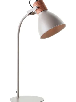 Brilliant Tischleuchten<Tischleuchte "Erena" in Taupe - (H)52 cm