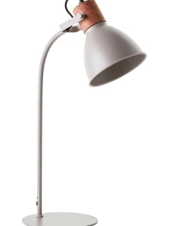 Brilliant Tischleuchten<Tischleuchte "Erena" in Taupe - (H)52 cm
