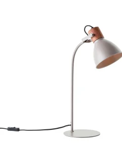Brilliant Tischleuchten<Tischleuchte "Erena" in Taupe - (H)52 cm