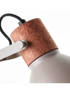 Brilliant Tischleuchten<Tischleuchte "Erena" in Taupe - (H)52 cm