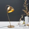 Opviq Tischleuchten<Tischleuchte in Gold - (H)54 x Ø 18 cm
