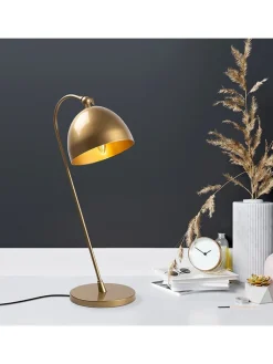 Opviq Tischleuchten<Tischleuchte in Gold - (H)54 x Ø 18 cm