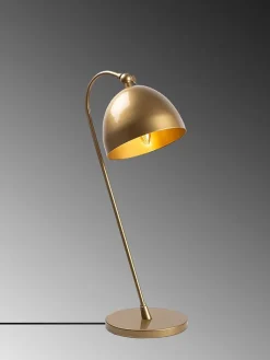 Opviq Tischleuchten<Tischleuchte in Gold - (H)54 x Ø 18 cm