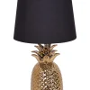 näve Tischleuchten<Tischleuchte in Schwarz/ Gold - (H)42 cm