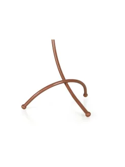 ABERTO DESIGN Tischleuchten<Tischleuchte in Weiß/ Hellbraun - (B)23 x (H)43 cm