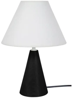 Tosel Tischleuchten<Tischleuchte in Weiß/ Schwarz - (H)32 cm