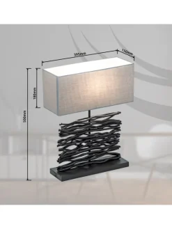 Globo lighting Tischleuchten<Tischleuchte "JAMIE" in black