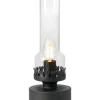 Marksljöd Tischleuchten<Tischleuchte "Kandella" in Schwarz/ Transparent - (H)31 x Ø 10,5 cm