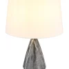 Globo lighting Tischleuchten<Tischleuchte ''Kisa'' in Grau - (H)54 x Ø 35 cm