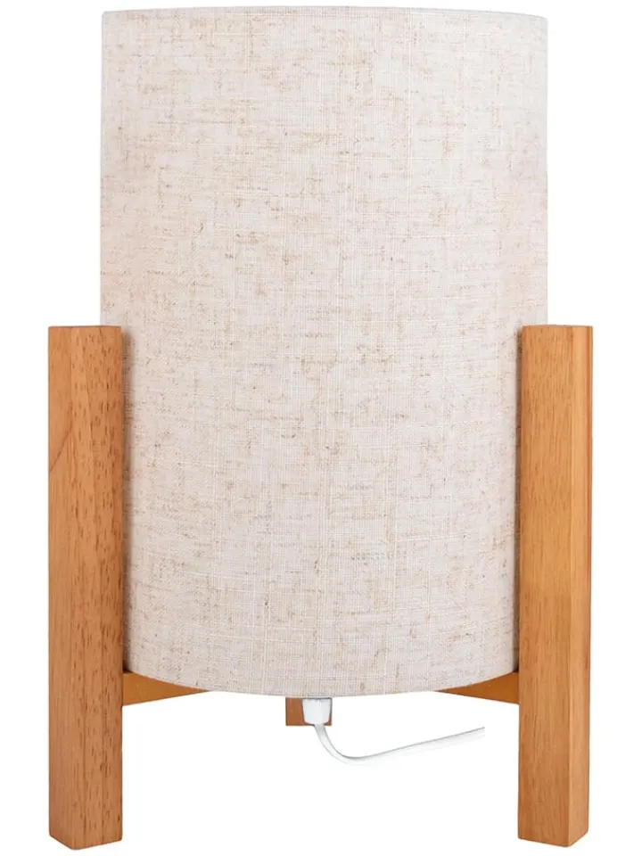 näve Tischleuchten<Tischleuchte "Matilda" in Beige - (H)32 x Ø 22 cm