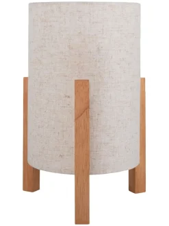 näve Tischleuchten<Tischleuchte "Matilda" in Beige - (H)32 x Ø 22 cm