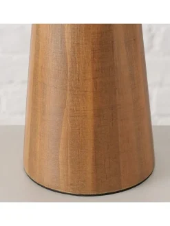 Boltze Tischleuchten<Tischleuchte "Medika" in Beige/ Hellbraun - (H)34 cm