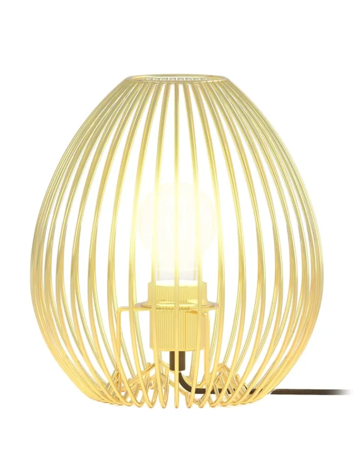 home24 Tischleuchten<Tischleuchte ROCAR in Gold
