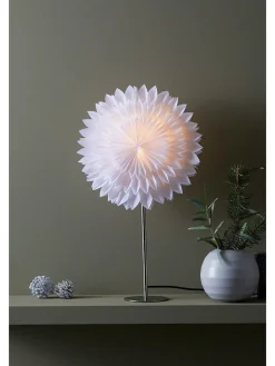 Marksljöd Tischleuchten<Tischleuchte "Solina" in Weiß - (B)35 x (H)63 x (T)14 cm