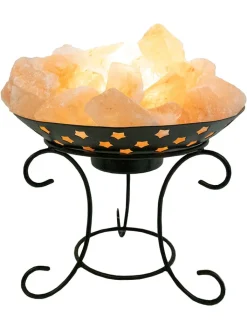 Globo lighting Tischleuchten<Tischleuchte "Stone" in Schwarz/ Creme - (H)25,4 x Ø 25,4 cm