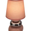 näve Tischleuchten<Tischleuchte "Stoney" in Rosa - (H)31 x Ø 16 cm