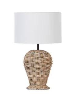 Beliani Stehleuchten<Tischleuchten FURELOS in /Weiß - (W) 30 x (H) 49 x (L) 30 cm