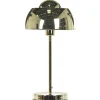 Beliani Stehleuchten<Tischleuchten SENETTE in Gold - (W) 24 x (H) 44 x (L) 24 cm