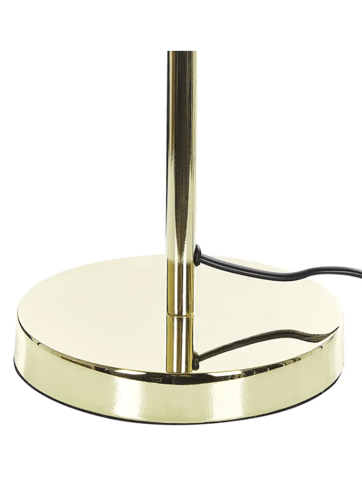 Beliani Stehleuchten<Tischleuchten SENETTE in Gold - (W) 24 x (H) 44 x (L) 24 cm