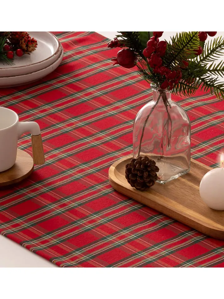 Mint Rugs Küchentextilien<Tischläufer "Christmas Naibi" in Rot