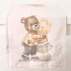 Boltze Küchentextilien|Tisch- & Küchentextilien<Tischläufer "Henry" in Weiß/ Braun - (L)140 x (B)40 cm