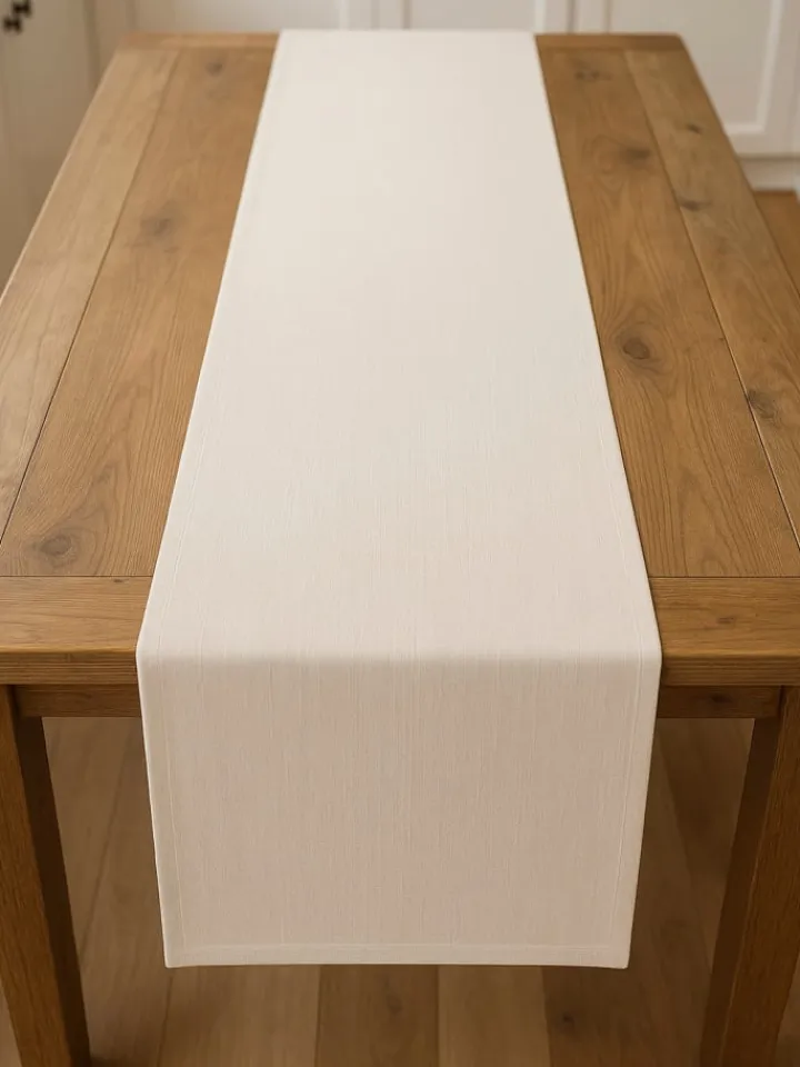 Samimi Küchentextilien|Tisch- & Küchentextilien<Tischläufer in Beige - (L)150 x (B)45 cm