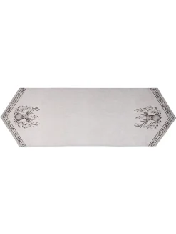 Clayre & Eef Küchentextilien|Tisch- & Küchentextilien<Tischläufer in Braun - (L)160 x (B)50 cm