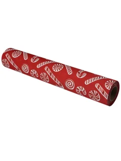 Clayre & Eef Küchentextilien|Tisch- & Küchentextilien<Tischläufer in Rot - (L)275 x (B)28 cm