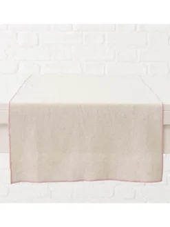 Boltze Küchentextilien|Tisch- & Küchentextilien<Tischläufer "Janea" in Creme/ Rosa - (L)140 x (B)40 cm