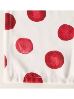 Boltze Küchentextilien|Tisch- & Küchentextilien<Tischläufer "Jingle" in Weiß/ Rot - (L)140 x (B)40 cm