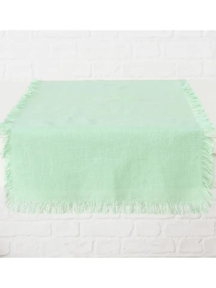 Boltze Küchentextilien<Tischläufer "Lenea" in Grün - (L)140 x (B)40 cm