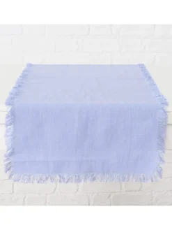 Boltze Küchentextilien|Tisch- & Küchentextilien<Tischläufer "Lenea" in Hellblau - (L)140 x (B)40 cm