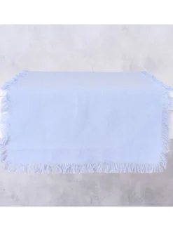Boltze Küchentextilien|Tisch- & Küchentextilien<Tischläufer "Lenea" in Hellblau - (L)140 x (B)40 cm