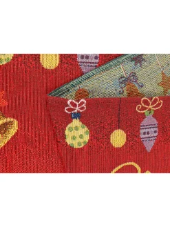 Bizzotto Küchentextilien|Tisch- & Küchentextilien<Tischläufer "Magical" in Rot - (L)183 x (B)33 cm