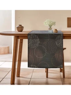 Mint Rugs Tisch- & Küchentextilien|Küchentextilien<Tischläufer "Naroa" in Anthrazit