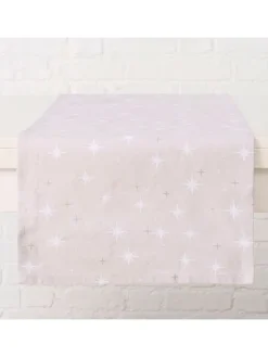 Boltze Tisch- & Küchentextilien|Küchentextilien<Tischläufer "Starla" in Rosa/ Weiß - (L)140 x (B)40 cm