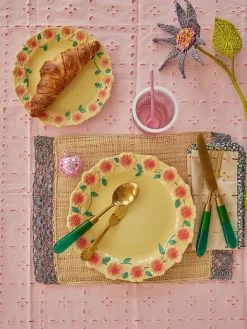 Rice Aufbewahren & Servieren<Tischset in Beige/ Grau - (L)32 x (B)44 cm