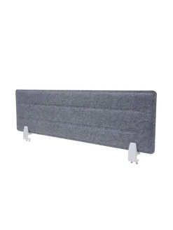 MCW Paravents<Tischtrennwand G76, 100x30cm grau